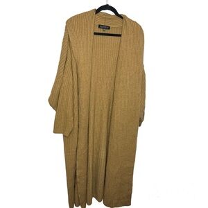 Eloquii Duster Length Open Front Cardigan Sweater, size 22/24